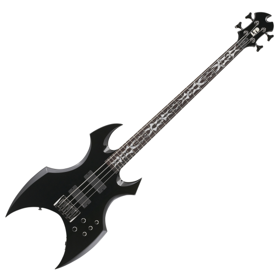 ESP LTD AX-404 Electric Bass in Black B-Stock, AX-404 BLK