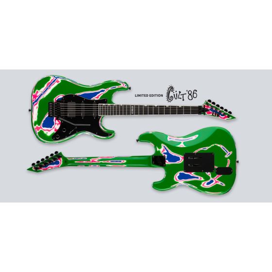 ESP LTD Cult 86 Living Color Guitar in Swirl Finish, LTD CULT 86