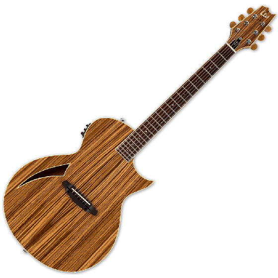 ESP LTD TL-6Z Acoustic Electric Guitar in Natural Finish, LTD TL-6Z NAT