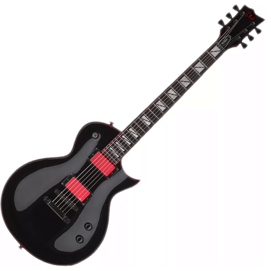 ESP LTD GH-600NT Gary Holt Electric Guitar in Black Non Tremolo, GH-600NT BLK