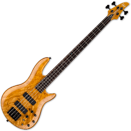 ESP LTD H-1004SE Electric Bass in Honey Natural B-Stock, LTD H-1004SE
