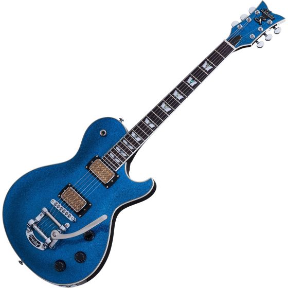 Schecter Solo-6B Electric Guitar Blue Sparkle, 175