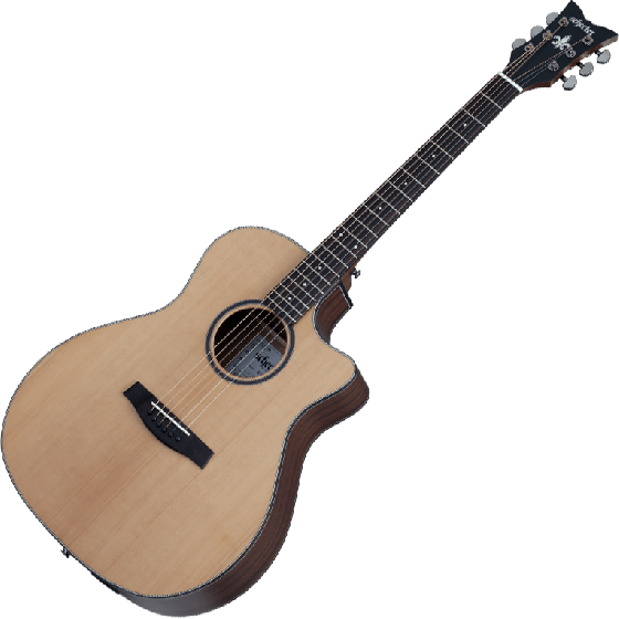 Schecter Orleans Studio Acoustic Guitar in Natural Satin Finish, 3712