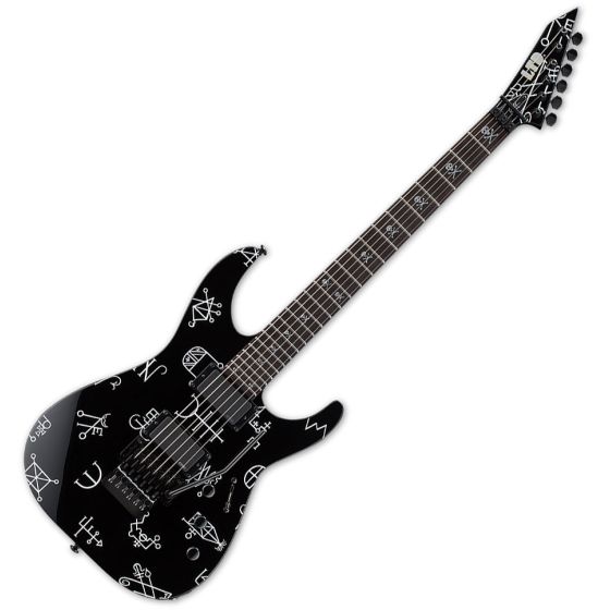 ESP LTD KH-DEMONOLOGY Kirk Hammett Signature Guitar With Tombstone Case, KH-DEMONOLOGY