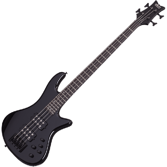 Schecter Stiletto Stage-4 Electric Bass Gloss Black, 2481