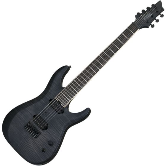 Schecter Keith Merrow KM-7 MK-II Electric Guitar See-Thru Black Pearl, 273