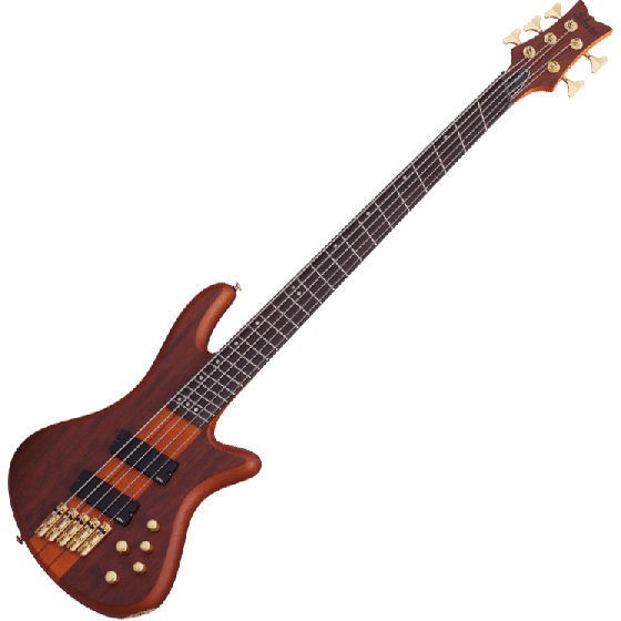 Schecter Stiletto Studio-5 FF Electric Bass Honey Satin, 2794