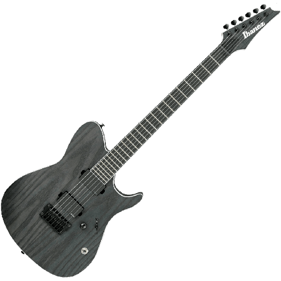 Ibaenz FR IRON LABEL FRIX6FEAH Electric Guitar in Charcoal Stained Flat, FRIX6FEAHCSF