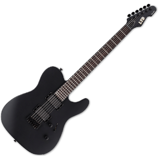 ESP LTD TE-401 Electric Guitar in Black Satin, LTE401BLKS