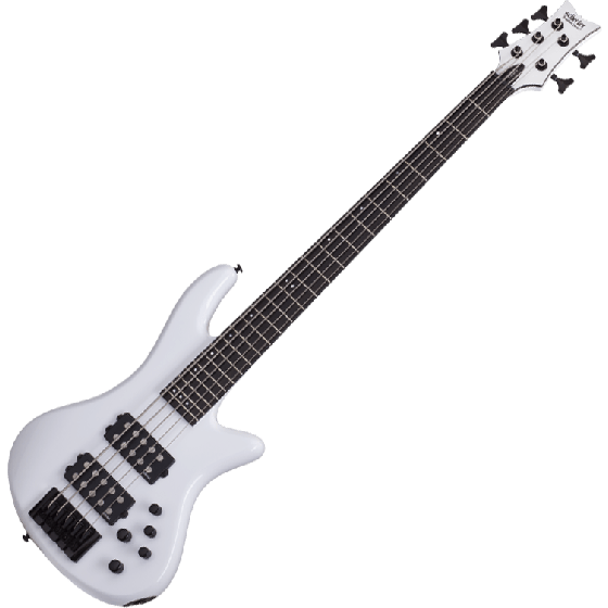Schecter Stiletto Stage-5 Electric Bass Gloss White, 2482