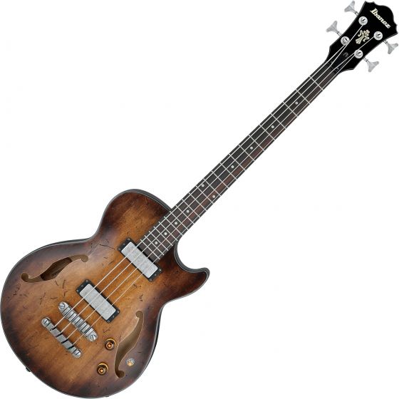 Ibanez Artcore Vintage AGBV200A Semi Hollow Electric Bass Tobacco Burst, AGBV200ATCL