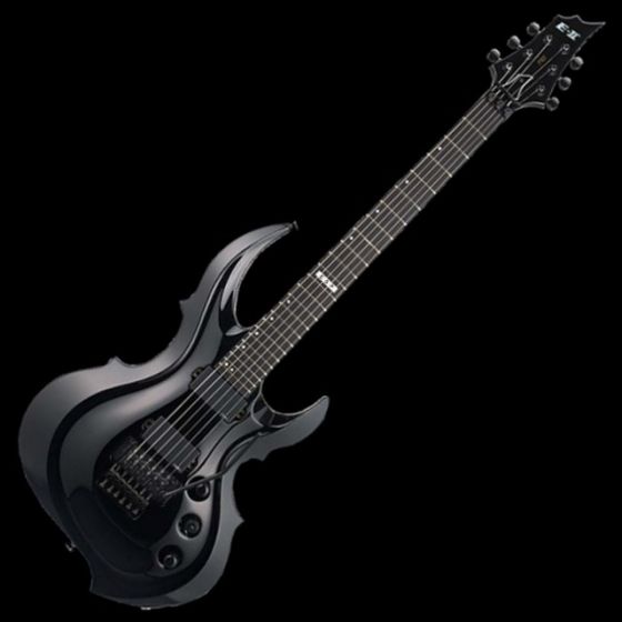 ESP E-II FRX BLK Black Electric Guitar, EIIFRXBLK