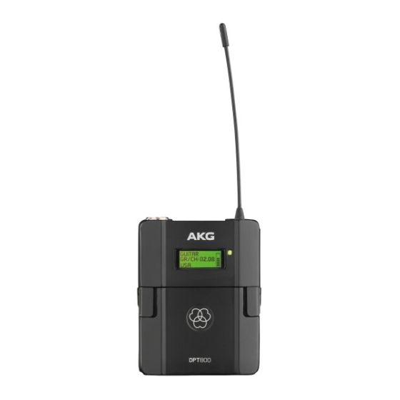 AKG DPT800 Digital Wireless Bodypack Transmitter, 3382H00101