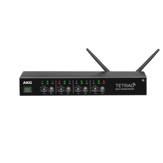 AKG DSRTETRAD Professional Digital Wireless Multi-Channel Receiver, 3455H00021