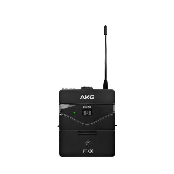 AKG PT420 Professional Wireless Bodypack Transmitter - Band A, 3412H00010