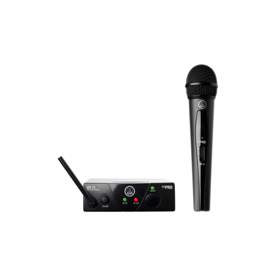 AKG WMS40 Mini Single Vocal Set Wireless Microphone System - Band D, 3347X00140