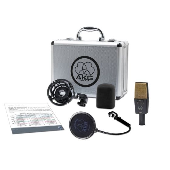 AKG C414 XLII Reference Multipattern Condenser Microphone, 3059X00060