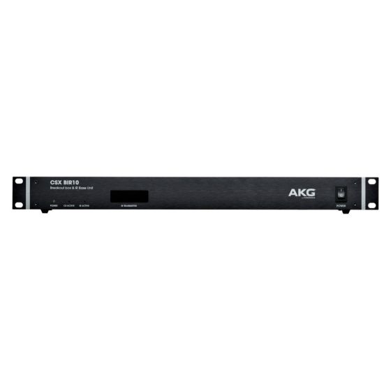 AKG CSX BIR10 10 Channel Infrared Control Unit and CS5 Breakout Box, 6500H00160