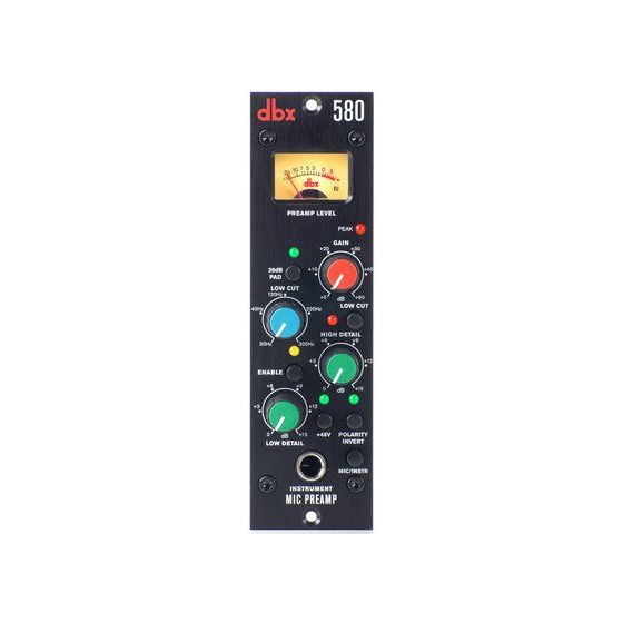 dbx 580 Mic Preamp - 500 Series, DBX581