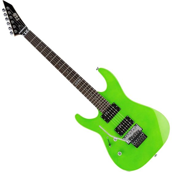 ESP LTD M-50FR Left-Handed Electric Guitar Neon Green, LM50FRNGRLH