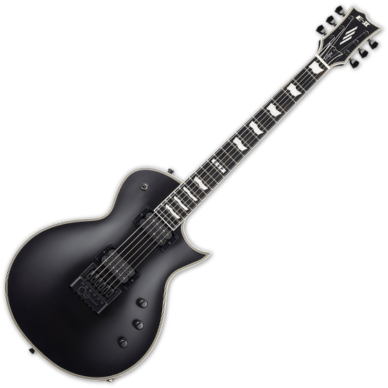 ESP E-II Eclipse Evertune Electric Guitar Black Satin, EIIECETBLKS