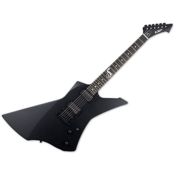 ESP James Hetfield Snakebyte Signature Electric Guitar Black Satin, ESNAKEBYTEBLKS