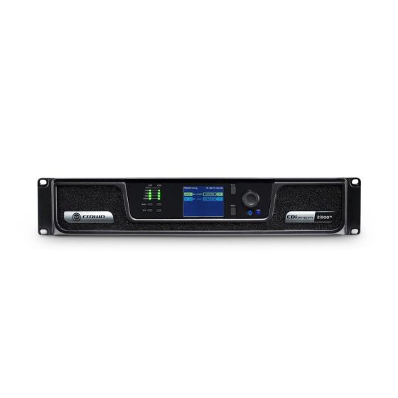 Crown Audio CDi 2|600BL Analog + Blue Link Drivecore Series Amplifier, GCDI2x600BL-U-US