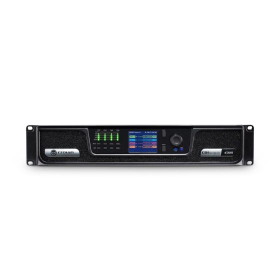 Crown Audio CDi 4|300 Analog Input Drivecore Series Amplifier, GCDI4x300-U-US