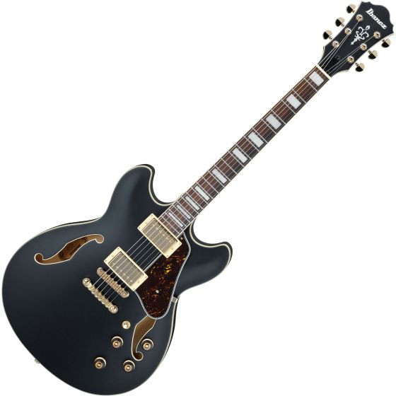 Ibanez Artcore AS73G Hollow Body Electric Guitar Black Flat, AS73GBKF