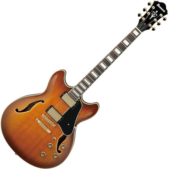 Ibanez Artcore Expressionist AS93 Hollow Body Electric Guitar Violin Sunburst, AS93VLS