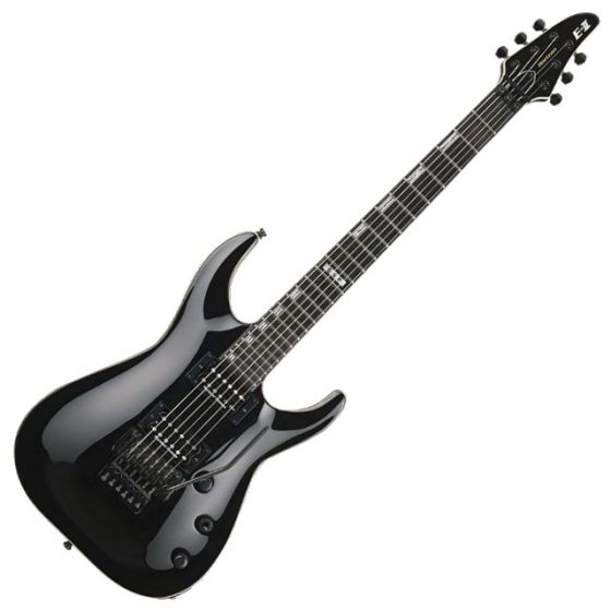 ESP E-II Horizon FR Floyd Rose Black Electric Guitar, EIIHORFRBLK
