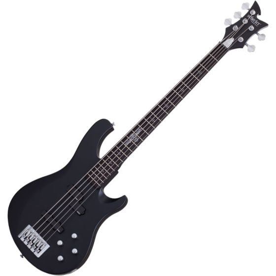 Schecter Johnny Christ-5 Bass Signature 5-String Electric Bass Satin Black, 278