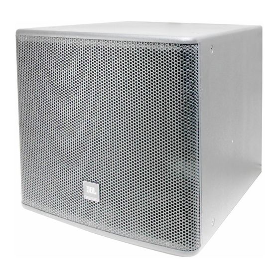 JBL AC118S 18 High Power Subwoofer System White, AC118S-WH