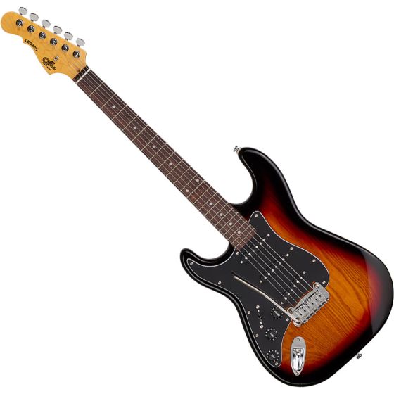 G&L Tribute Legacy Left-Handed Electric Guitar 3-Tone Sunburst, TI-LGY-121L20R23