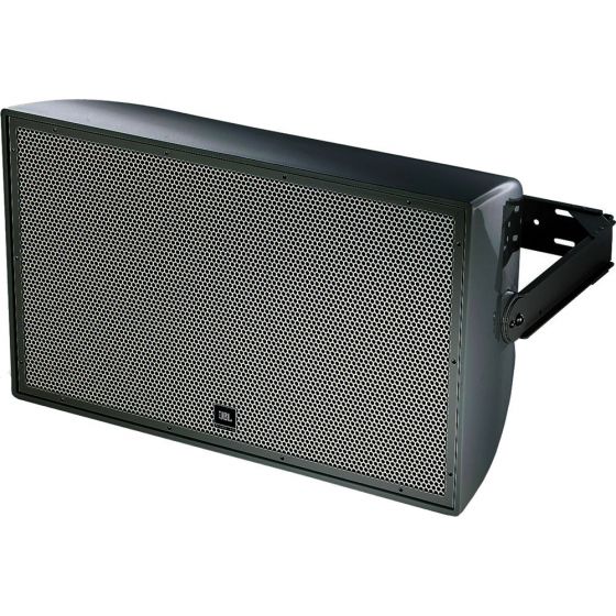 JBL AW566 High Power 2-Way All Weather Loudspeaker with 1 x 15 LF & Rotatable Horn, AW566-BK