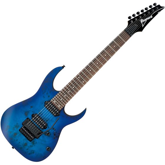 Ibanez RG Standard RG7420PB 7 String Electric Guitar Sapphire Blue Flat, RG7420PBSBF