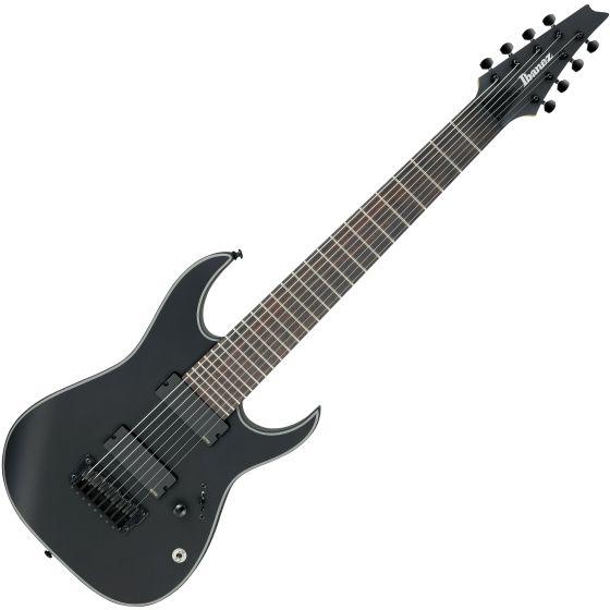 Ibanez RG Iron Label RGIR38BFE 8 String Electric Guitar Black Flat, RGIR38BFEBKF