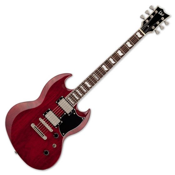 ESP LTD Viper-256 Guitar in See-Thru Black Cherry Finish B-Stock, LVIPER256STBC.B