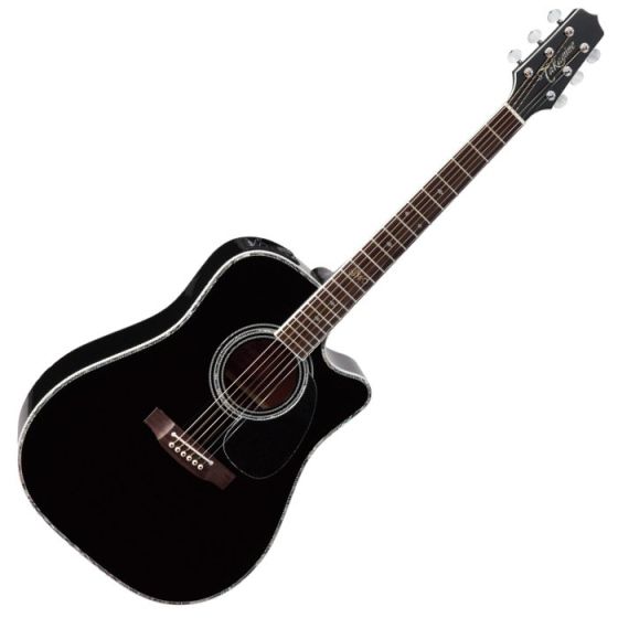 Takamine Signature Series SW341SC Steve Wariner Acoustic Guitar Gloss Black B-Stock, TAKSW341SC.B