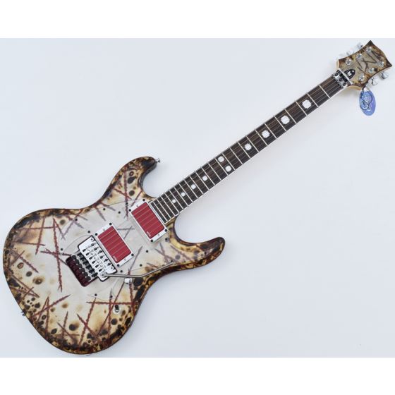 ESP E-II Richard Z RZK-I Burnt Electric Guitar with Case, E-II RZK-I