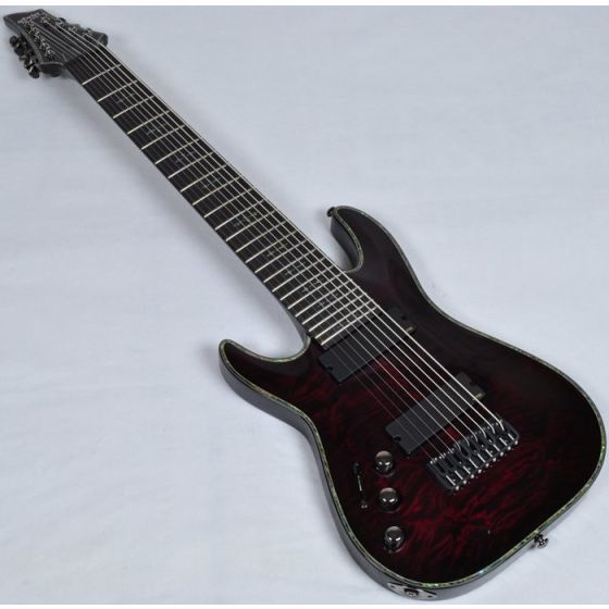 Schecter Hellraiser C-9 Left-Handed Electric Guitar Black Cherry, 1782