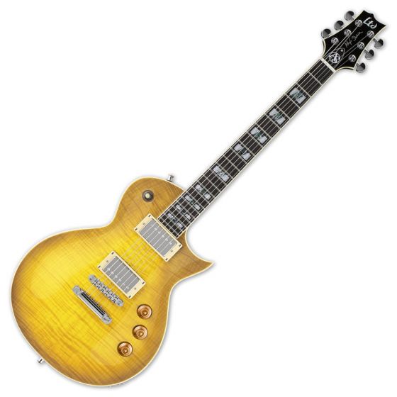 ESP LTD Alex Skolnick AS-1 FM Lemon Burst Signature Electric Guitar B-Stock, LAS1FMLB.B