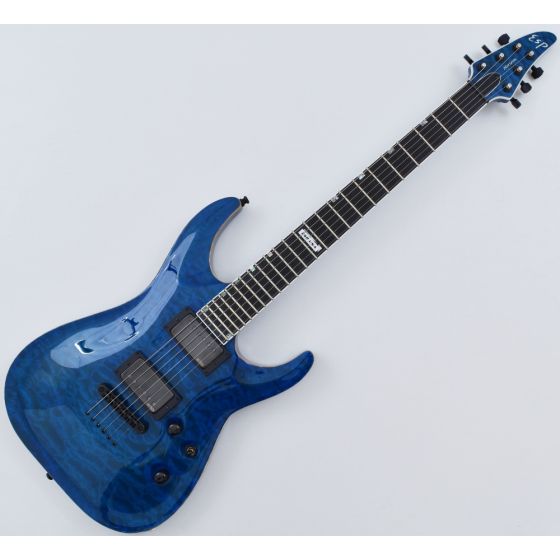 ESP USA Horizon Electric Guitar in See Thru Blue, USA Horizon STB
