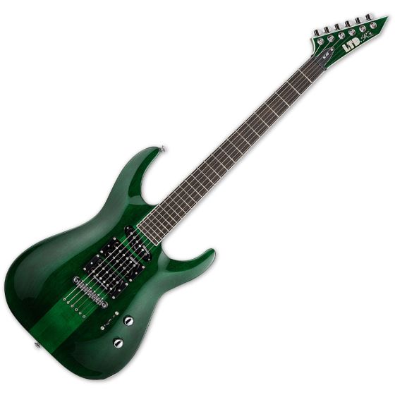 ESP LTD SC-20 Stephen Carpenter Electric Guitar See Thru Green, LSC20STG
