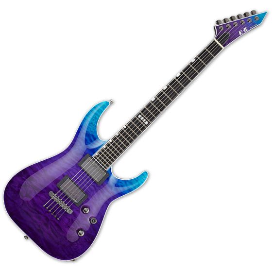 ESP E-II Horizon NT-II Electric Guitar Blue-Purple Gradation, EIIHORNTIIBPG