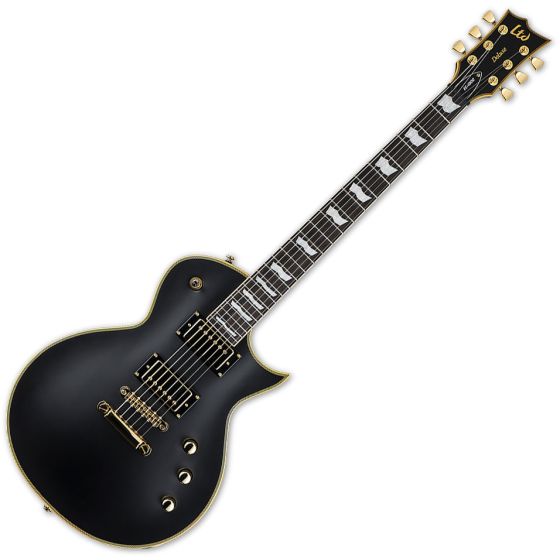 ESP LTD EC-1000 Duncan Electric Guitar Vintage Black, LEC1000VBD