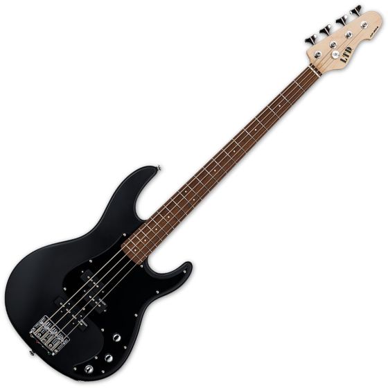 ESP LTD AP-204 Electric Bass Black Satin, LAP204BLKS