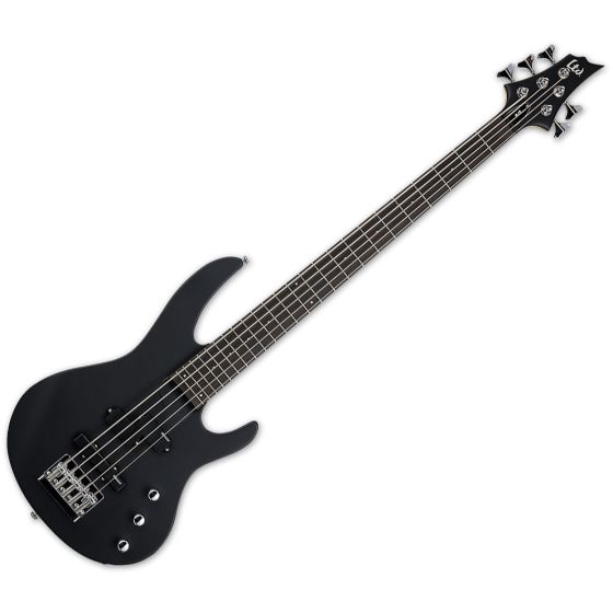 ESP LTD B-15 Electric Bass Black Satin, LB15KITBLKS