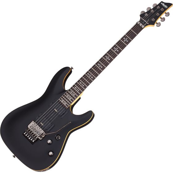 Schecter Demon-6 FR Electric Guitar Aged Black Satin, SCHECTER3661