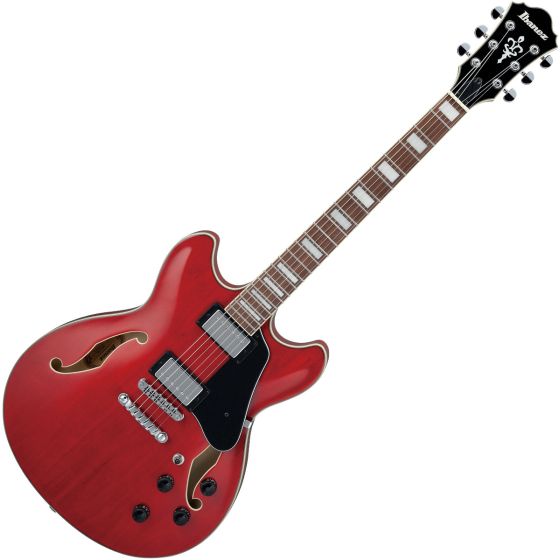 Ibanez AS73 Hollow Body Elecric Guitar Transparent Cherry Red, AS73TCD